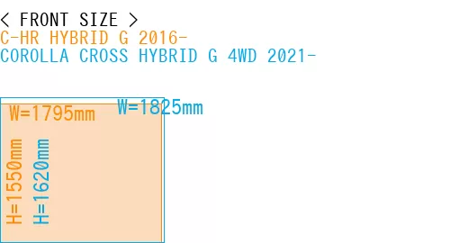 #C-HR HYBRID G 2016- + COROLLA CROSS HYBRID G 4WD 2021-